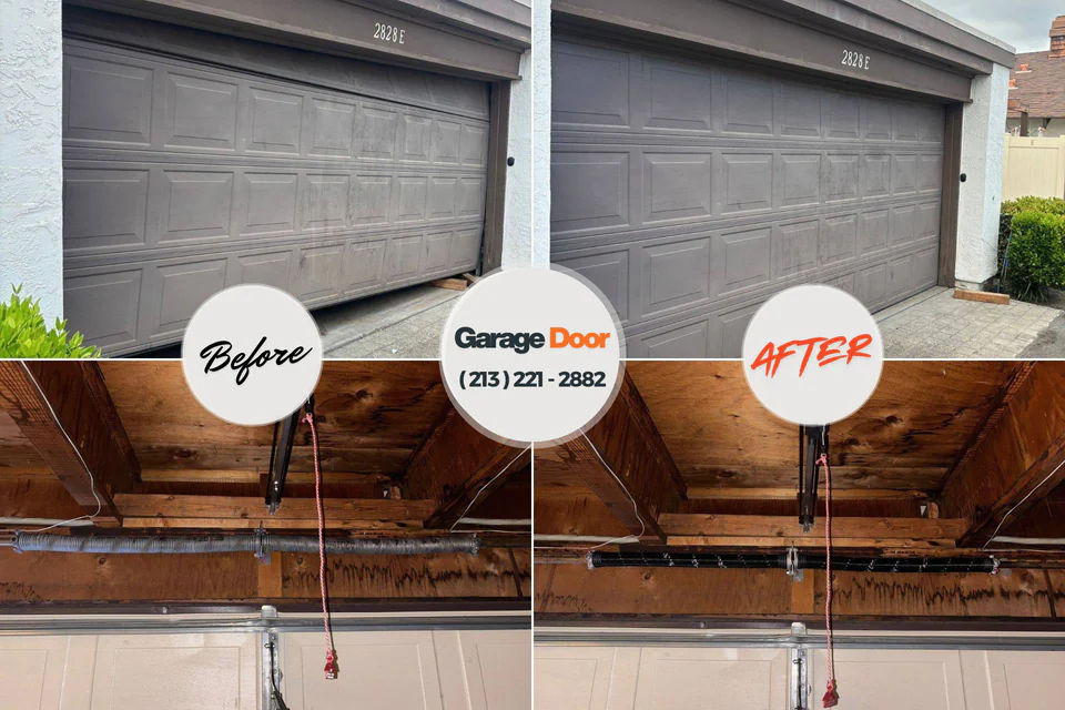 Before and after: garage door repair near me Lenoir City